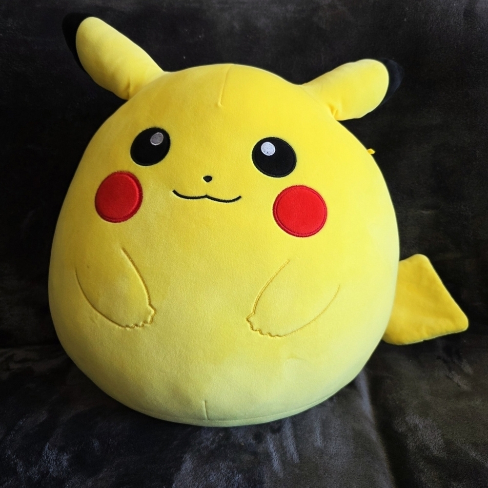 Large 15' Collectable anime Pokémon Pikachu original Squishmallows toy / pillow